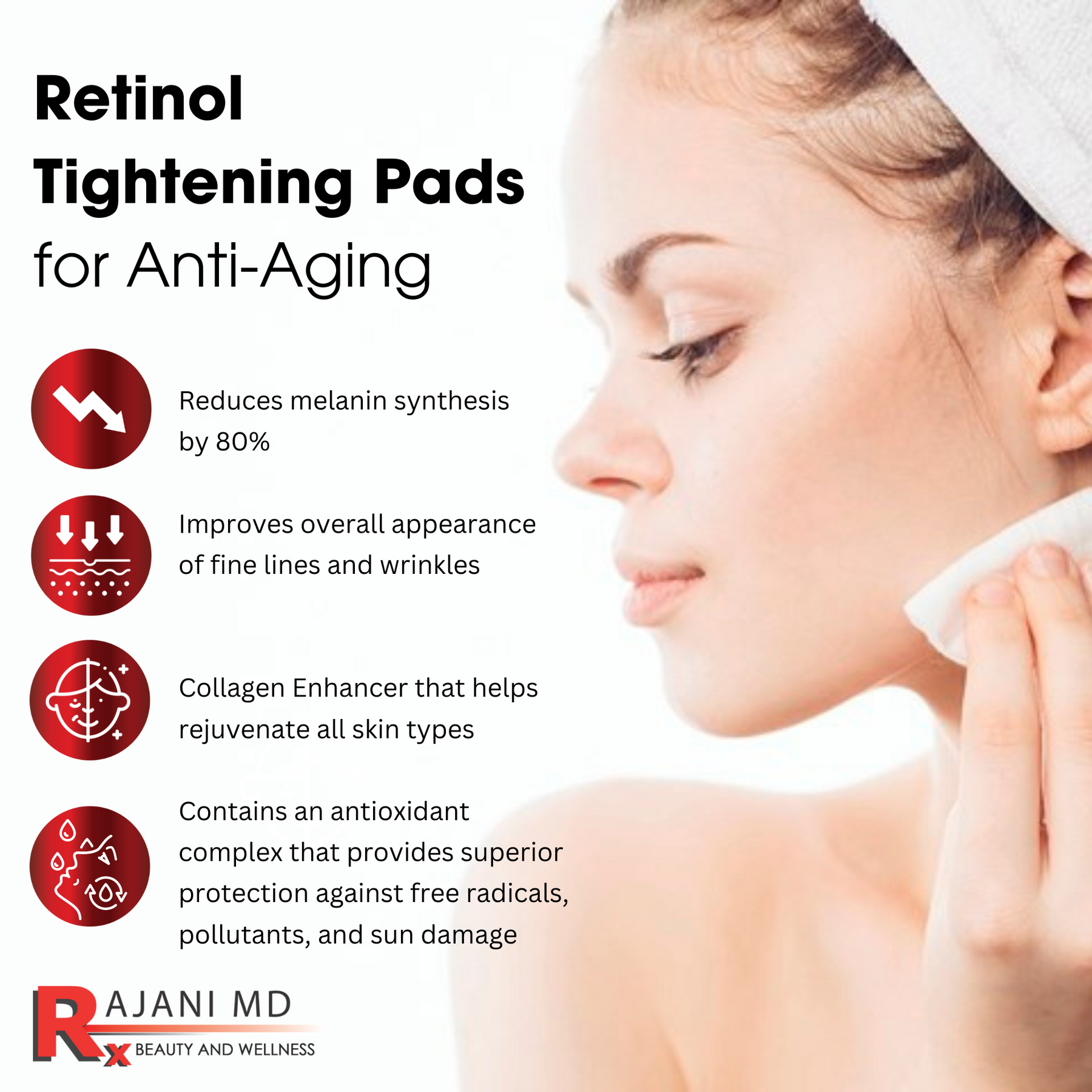 Retinol Tightening Pads .25%