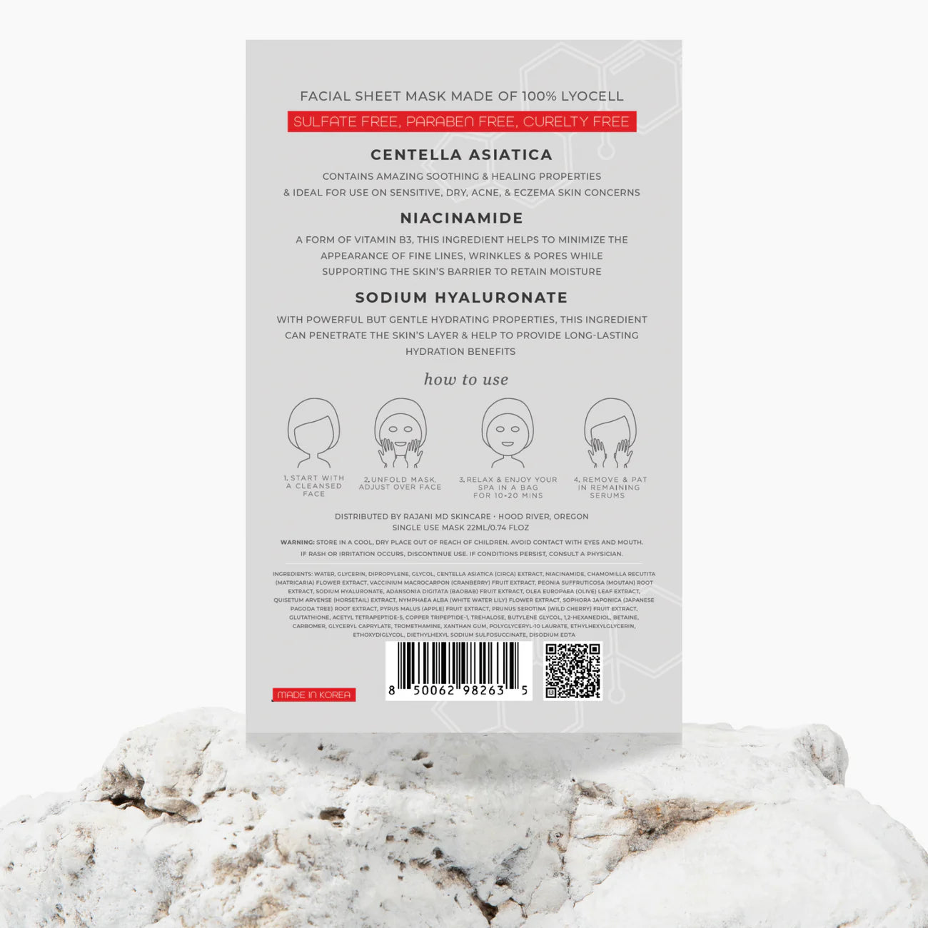 Bright and Tight Korean Facial Sheet Mask