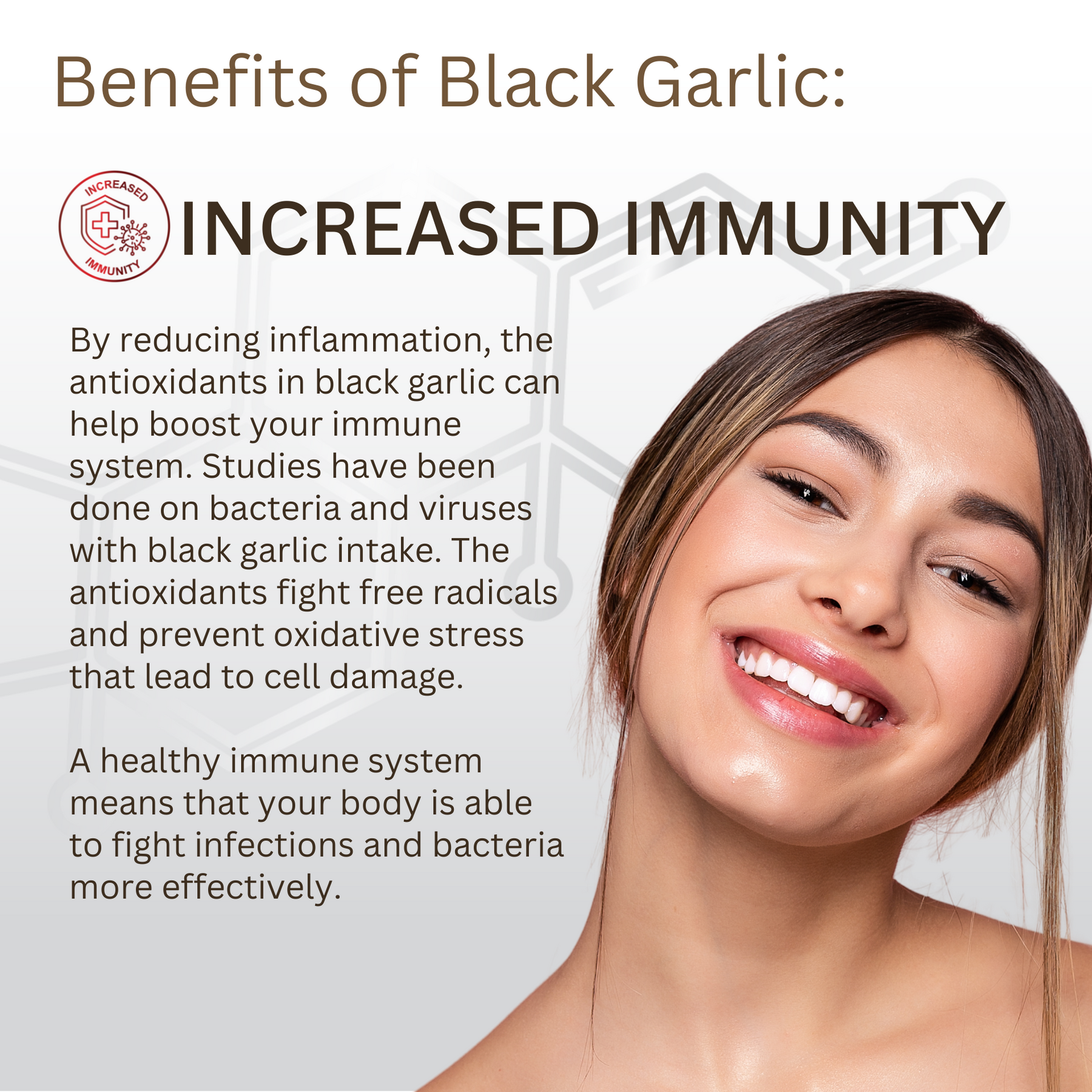 100% Organic Black Garlic