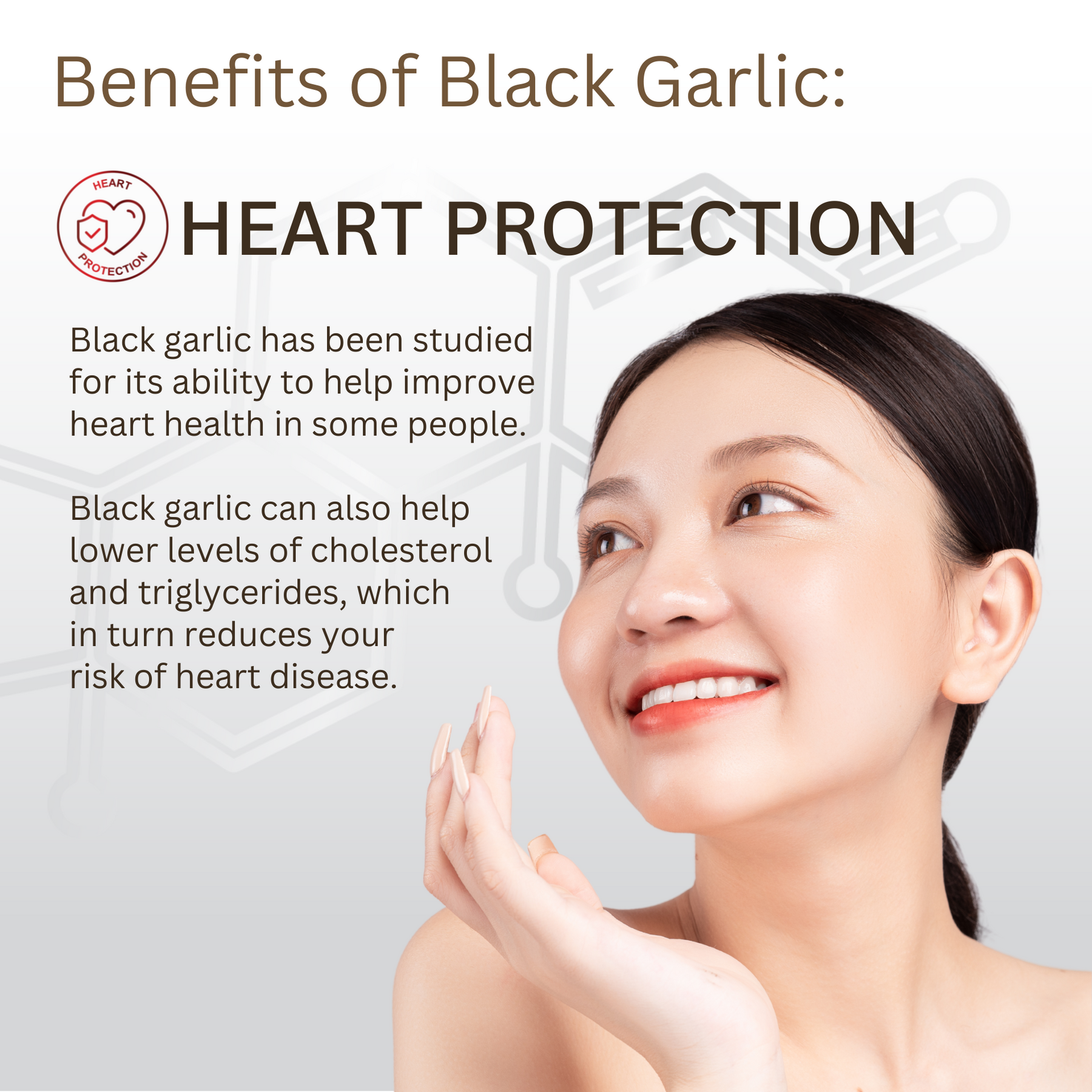 100% Organic Black Garlic