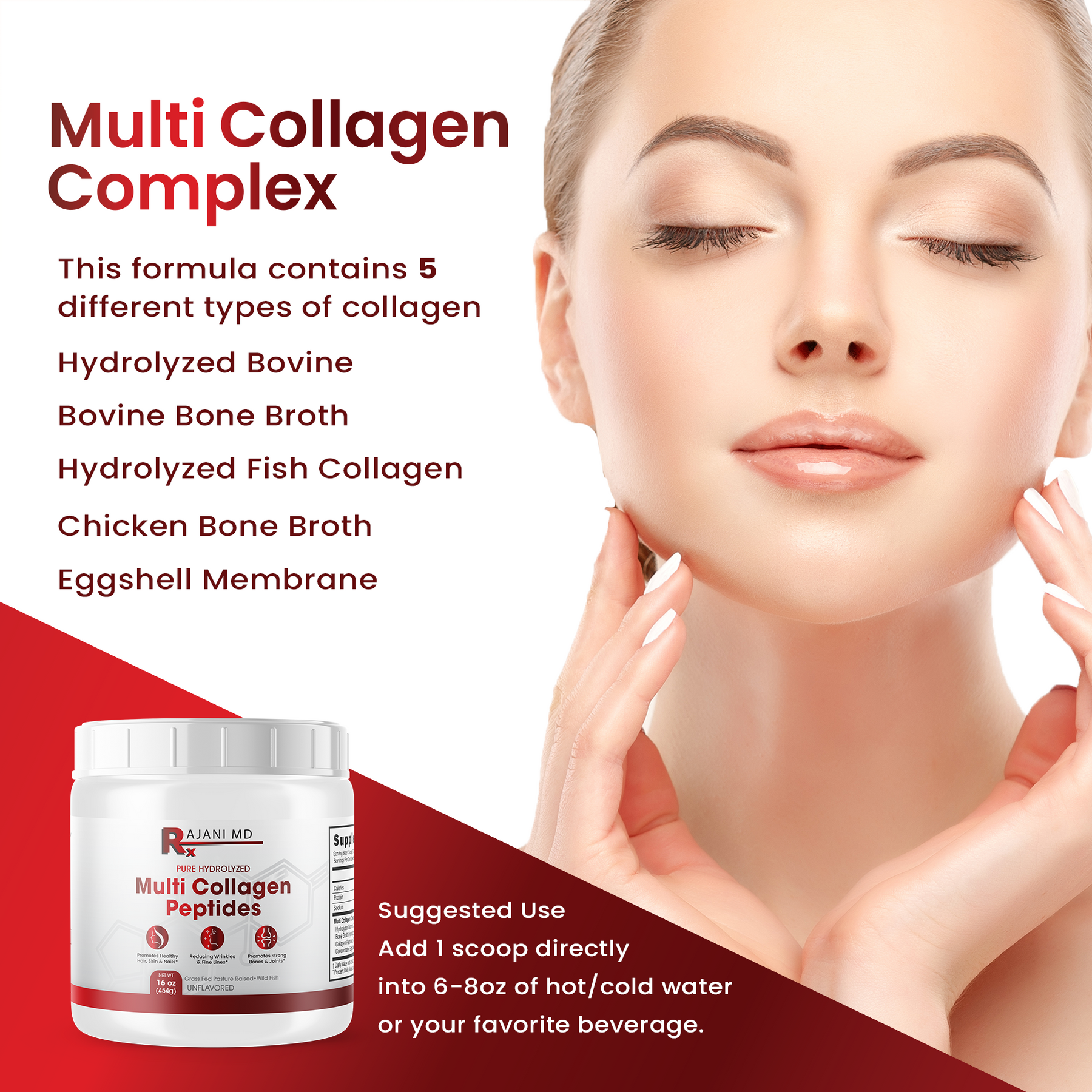 Multi Collagen Peptides Powder