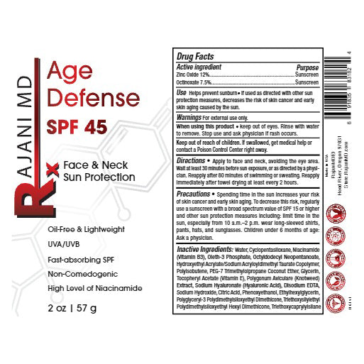 Age Defense SPF 45
