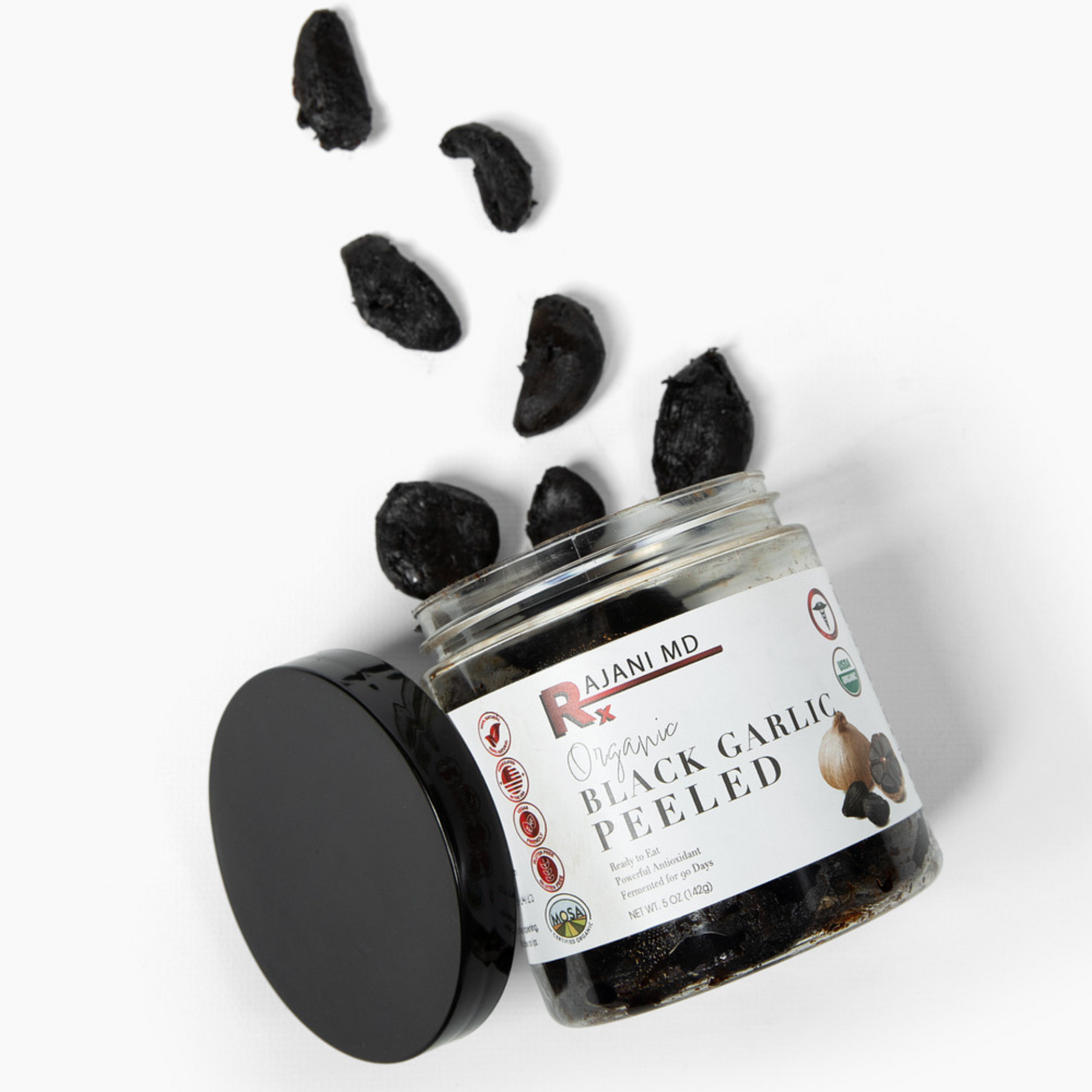 100% Organic Black Garlic