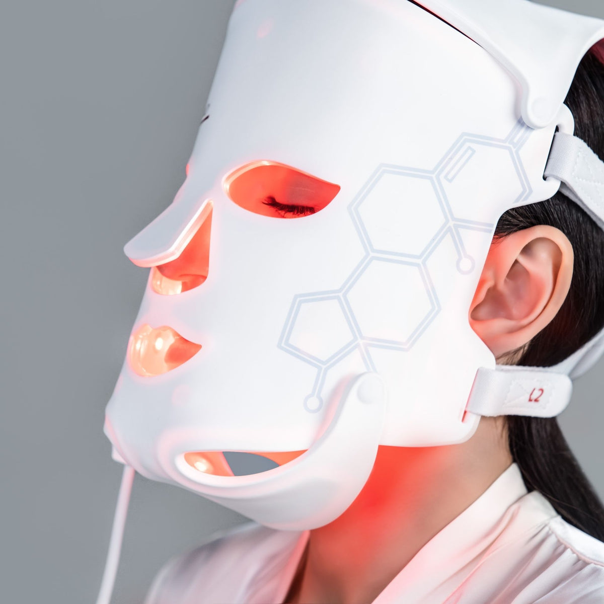 PlasmaGLO™ LED HALO Hair, Face and Neck Mask