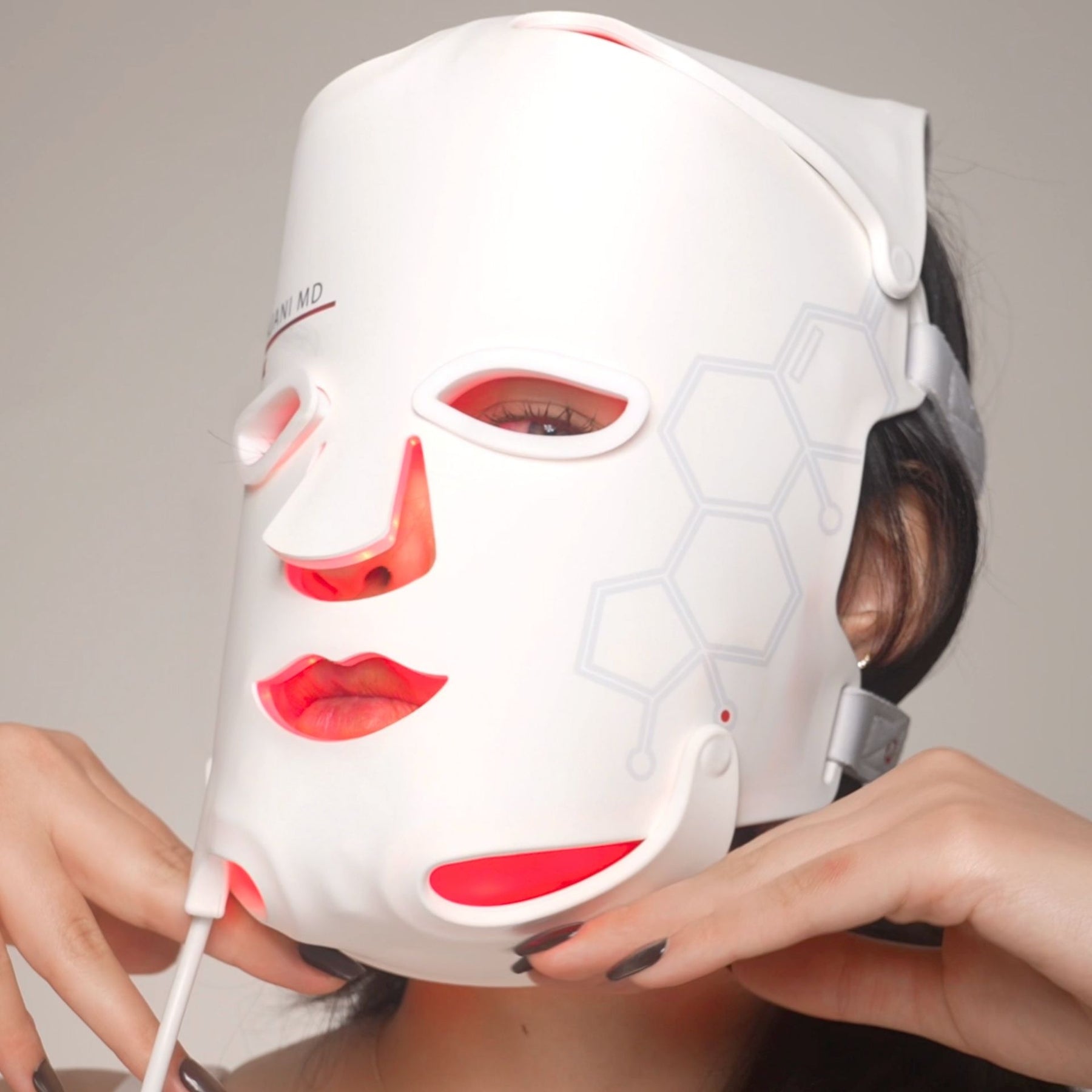 PlasmaGLO™ LED HALO Hair, Face and Neck Mask