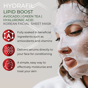 Hydrafil Lipid Boost Korean Sheet Mask