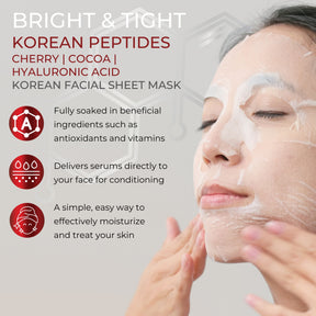 Bright and Tight Korean Facial Sheet Mask