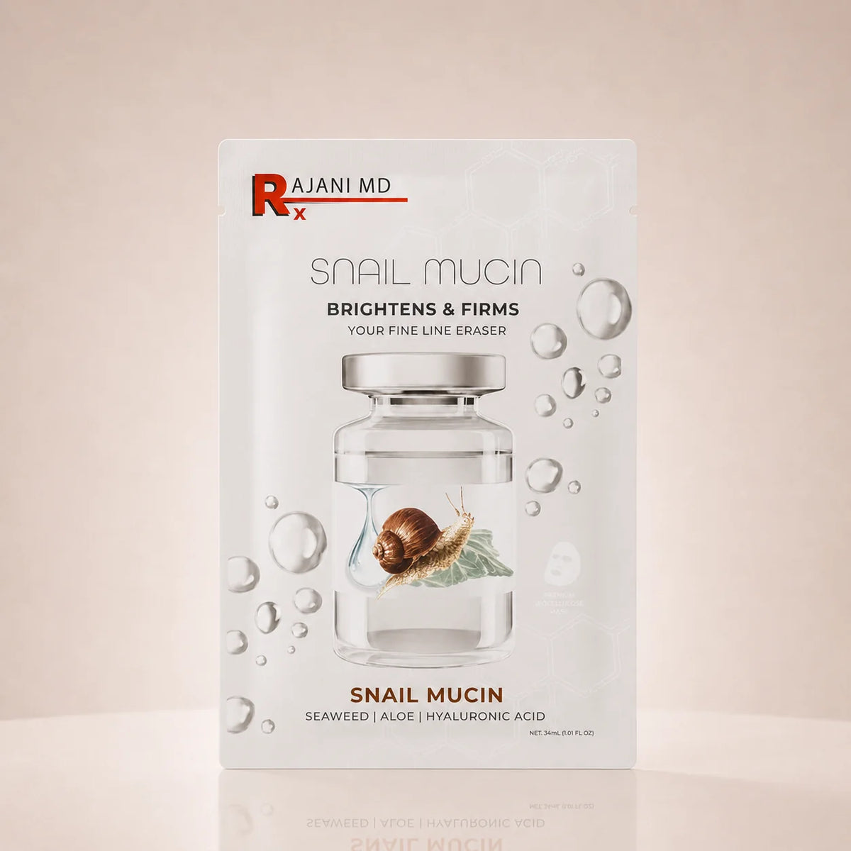 Snail Mucin Korean Facial Sheet Mask