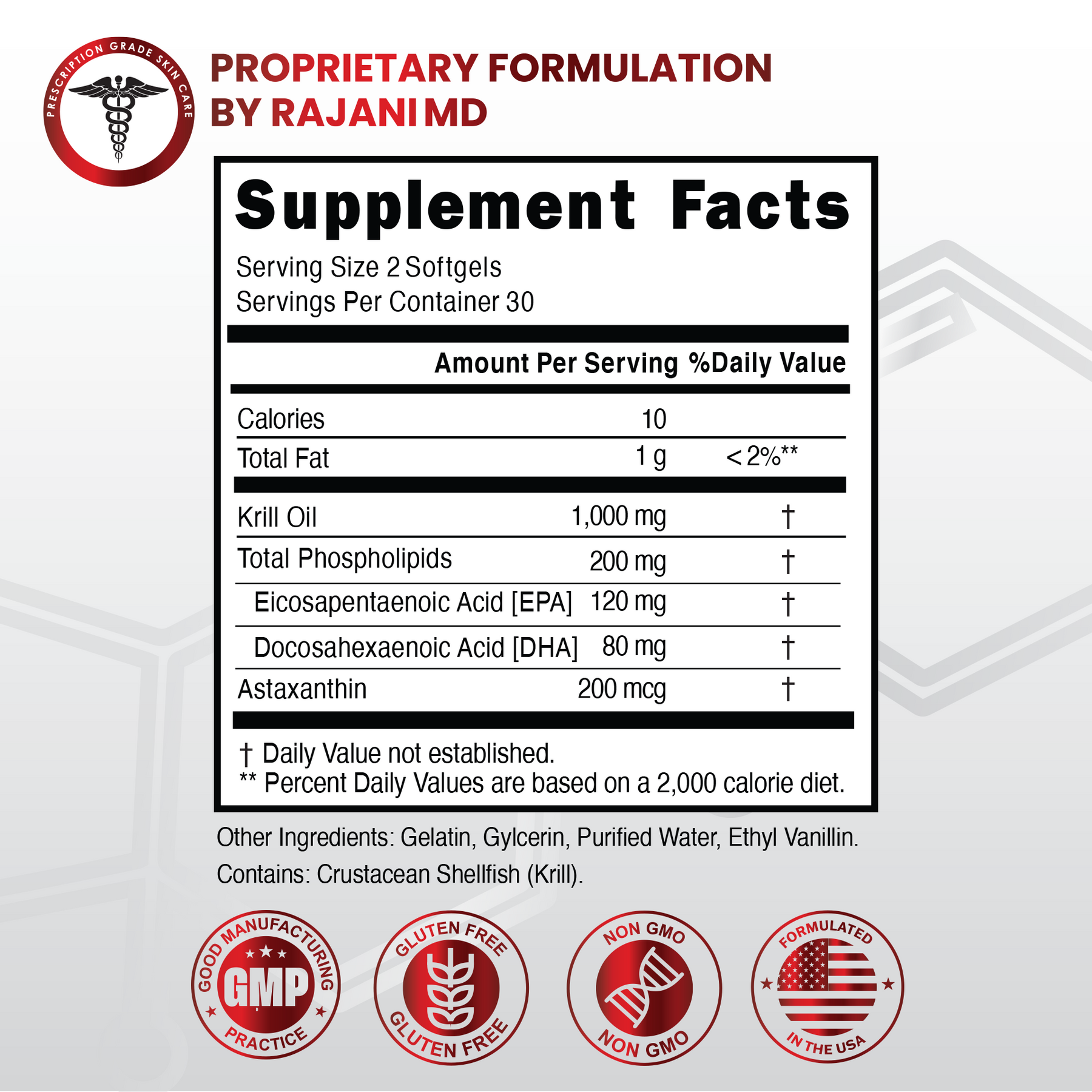 Krill Oil Softgels